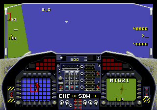 Скриншот игры F-22 Interceptor